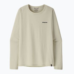 Longsleeve damski Patagonia Capilene Cool Daily Shirt - Boardshort Logo dyno white