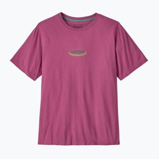 Koszulka męska Patagonia '95 Oval Logo faded magenta