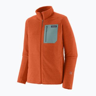 Bluza trekkingowa męska Patagonia R1 Air coal orange