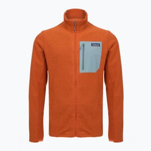 Bluza trekkingowa męska Patagonia R1 Air coal orange