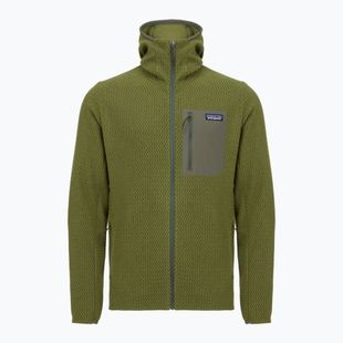 Bluza trekkingowa męska Patagonia R1 Air Full Zip Hoody caper green