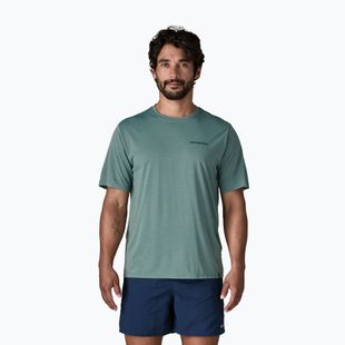 Koszulka męska Patagonia Capilene Cool Daily - Boardshort Logo blue sage/light blue sage x-dye