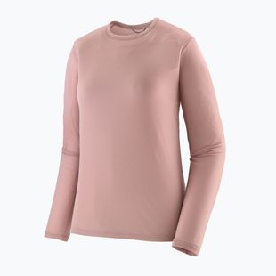 Bluza termoaktywna damska Patagonia Capilene Lightweight Crew fuzzy mauve
