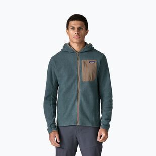 Bluza trekkingowa męska Patagonia R1 Air Full-Zip Hoody summit blue