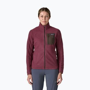 Bluza polarowa damska Patagonia R1 Air berry fig