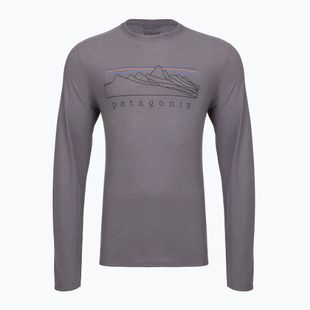 Longsleeve męski Patagonia Cap Cool Trail Stratapeaks may grey