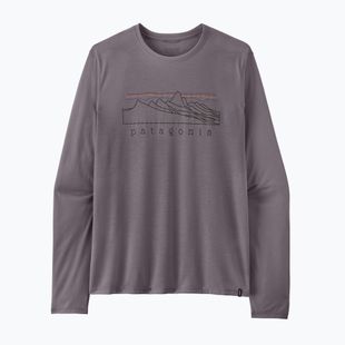 Longsleeve męski Patagonia Cap Cool Trail Stratapeaks may grey
