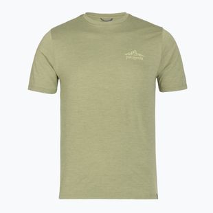 Koszulka męska Patagonia Cap Cool Daily Shirt - Cloud Crag gumtree green - light gumtree green x-dye