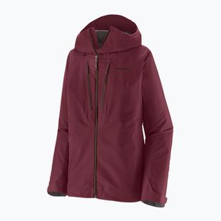 Kurtka przeciwdeszczowa damska Patagonia Triolet berry fig
