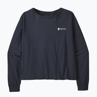 Longsleeve damski Patagonia Hut Tripper Easy Cut smolder blue