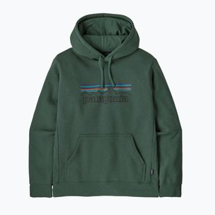 Bluza męska Patagonia P-6 Logo Uprisal Hoody p-6 outline: canopy green