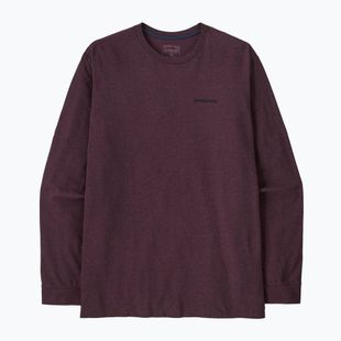 Longsleeve męski Patagonia P-6 Logo Responsibili berry fig