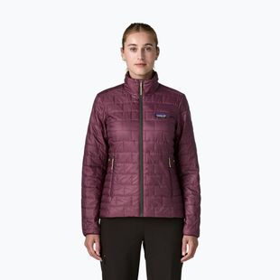 Kurtka ocieplana damska Patagonia Nano Puff berry fig