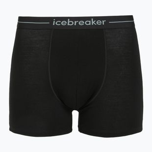 Bokserki termoaktywne męskie icebreaker Merino 150 Anatomica Boxers 2 pary black