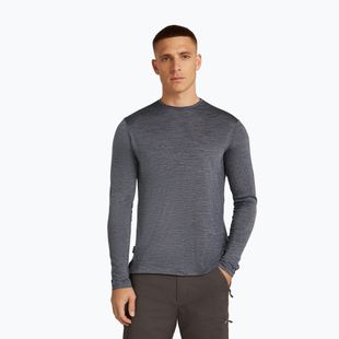 Longsleeve trekkingowy męski icebreaker Merino 125 Cool-Lite Sphere III Tee midnight navy heather