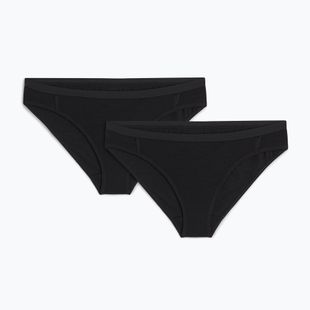 Majtki termoaktywne damskie icebreaker Merino 150 Siren Bikini 2 pary black