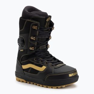 Buty snowboardowe męskie Vans Invado Pro M black/gold