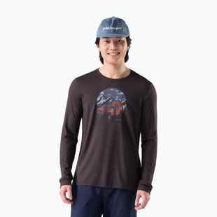Longsleeve męski Smartwool First Chair Pursuit Active LS mink heather
