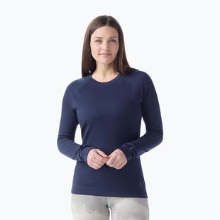 Bluza termoaktywna damska Smartwool Merino 250 Baselayer Crew Boxed deep navy