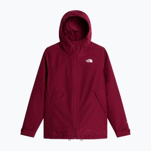 Kurtka 3w1 damska The North Face Carto Mono Triclimate Hooded burgundy crush