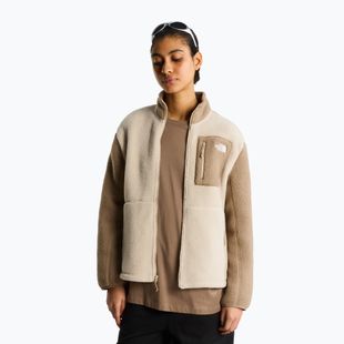 Bluza polarowa damska The North Face Yumiori Full Zip timeless taupe