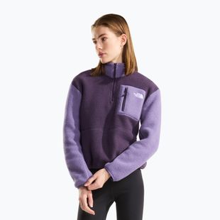 Bluza polarowa damska The North Face Yumiori 1/4 Zip endless dusk/gr