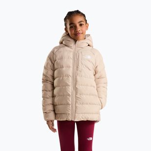 Kurtka ocieplana dziecięca The North Face Reversible Perrito Hooded timeless taupe