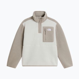 Bluza polarowa dziecięca The North Face Yumiori 1/4 Zip cumulus cloud/s