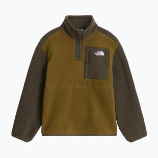 Bluza polarowa dziecięca The North Face Yumiori 1/4 Zip caraway seed/ne