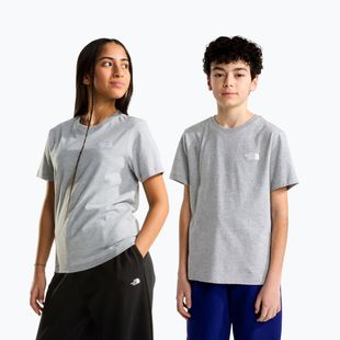 Koszulka dziecięca The North Face Evolution Simple Dome SS Tee tnf pale grey h
