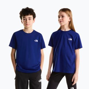 Koszulka dziecięca The North Face Evolution Simple Dome SS Tee bold blue