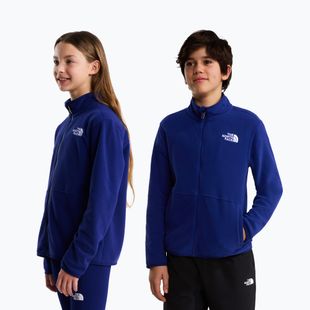 Bluza polarowa dziecięca The North Face Glacier Full Zip bold blue