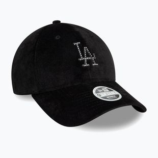 Czapka z daszkiem New Era Diamante Velour 9Forty Los Angeles Dodgers black