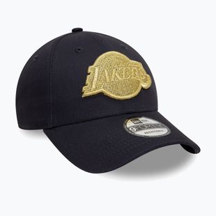 Czapka z daszkiem New Era Metallic 9Forty Los Angeles Lakers navy