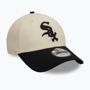 Czapka z daszkiem New Era Colourblock 9Forty Chicago White Sox light beige
