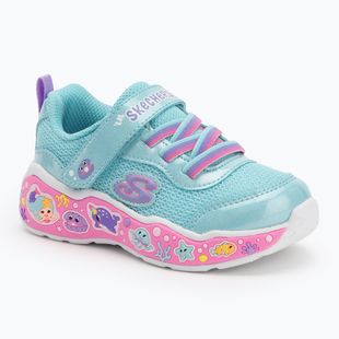 Buty dziecięce SKECHERS Play Scene Fun Squad turquoise