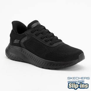 Buty męskie SKECHERS Bobs Squad Chaos Solid Step black