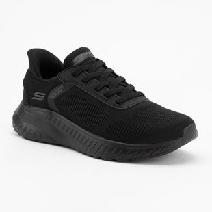 Buty męskie SKECHERS Bobs Squad Chaos Solid Step black