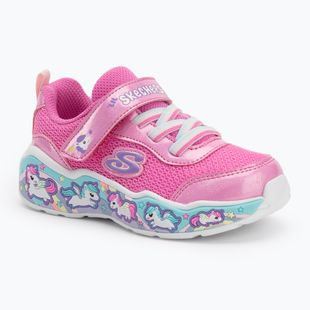 Buty dziecięce SKECHERS Play Scene Fun Squad pink/multi