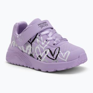 Buty dziecięce SKECHERS Uno Lite Love Levitate lavender/multi