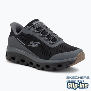 Buty męskie SKECHERS Glide-Step Sole Glover Peak black/charcoal