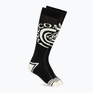 Skarpety narciarskie męskie Volcom Spiral Over The Calf black