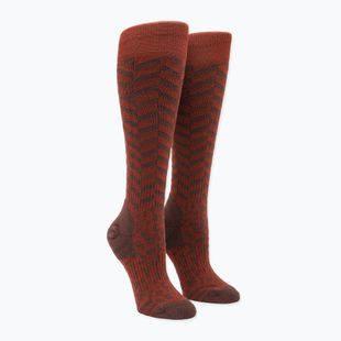 Skarpety narciarskie damskie Volcom Cheetah Chev Otc henna