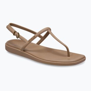 Sandały damskie Crocs Miami Thong Flip milk chocolate