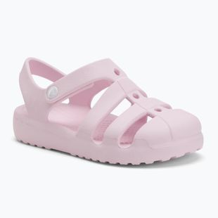 Sandały dziecięce Crocs Classic Fisherman Kids pink milk