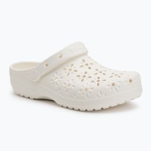Klapki Crocs Classic Floral Cutout Clog chalk