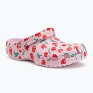 Klapki Crocs Classic Fresh Fruits Clog pink milk