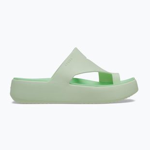 Japonki damskie Crocs Getaway Platform Toe Loop jade tint