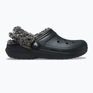 Klapki Crocs Classic Fleece Lined black