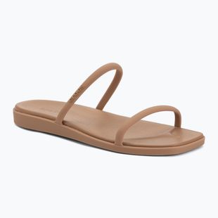 Sandały damskie Crocs Miami Two Strap Sandal milk chocolate